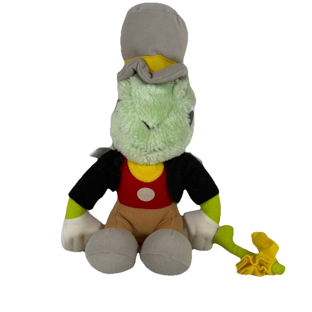 Walt‎ Disney Parks Pinocchio "Jiminy Cricket" Plush Toy Stuffed Animal 11"